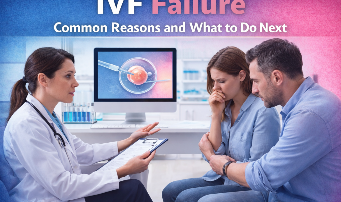 IVF Failure – Common Reasons and What to Do After a Failed IVF Cycle