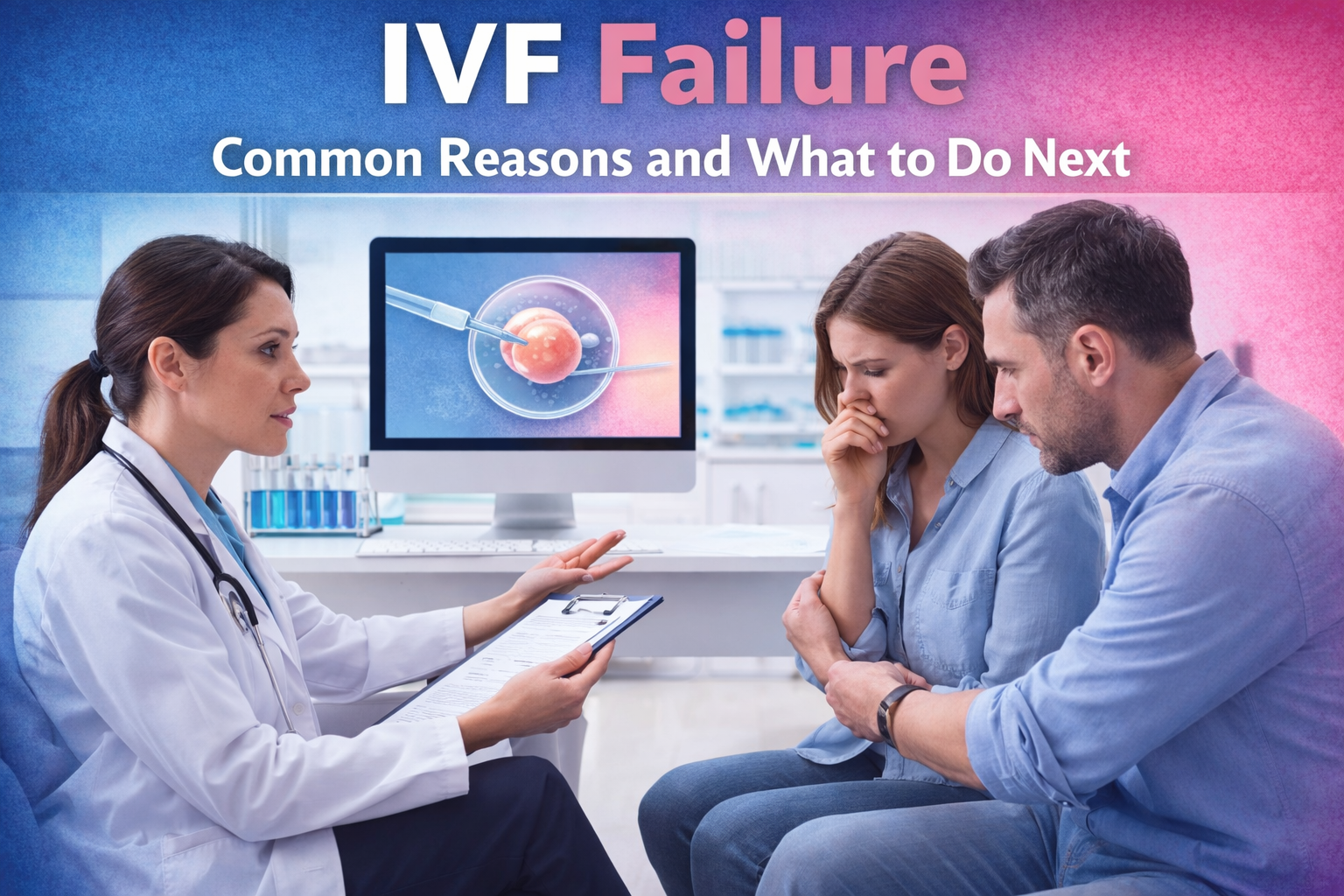 IVF Failure – Common Reasons and What to Do After a Failed IVF Cycle