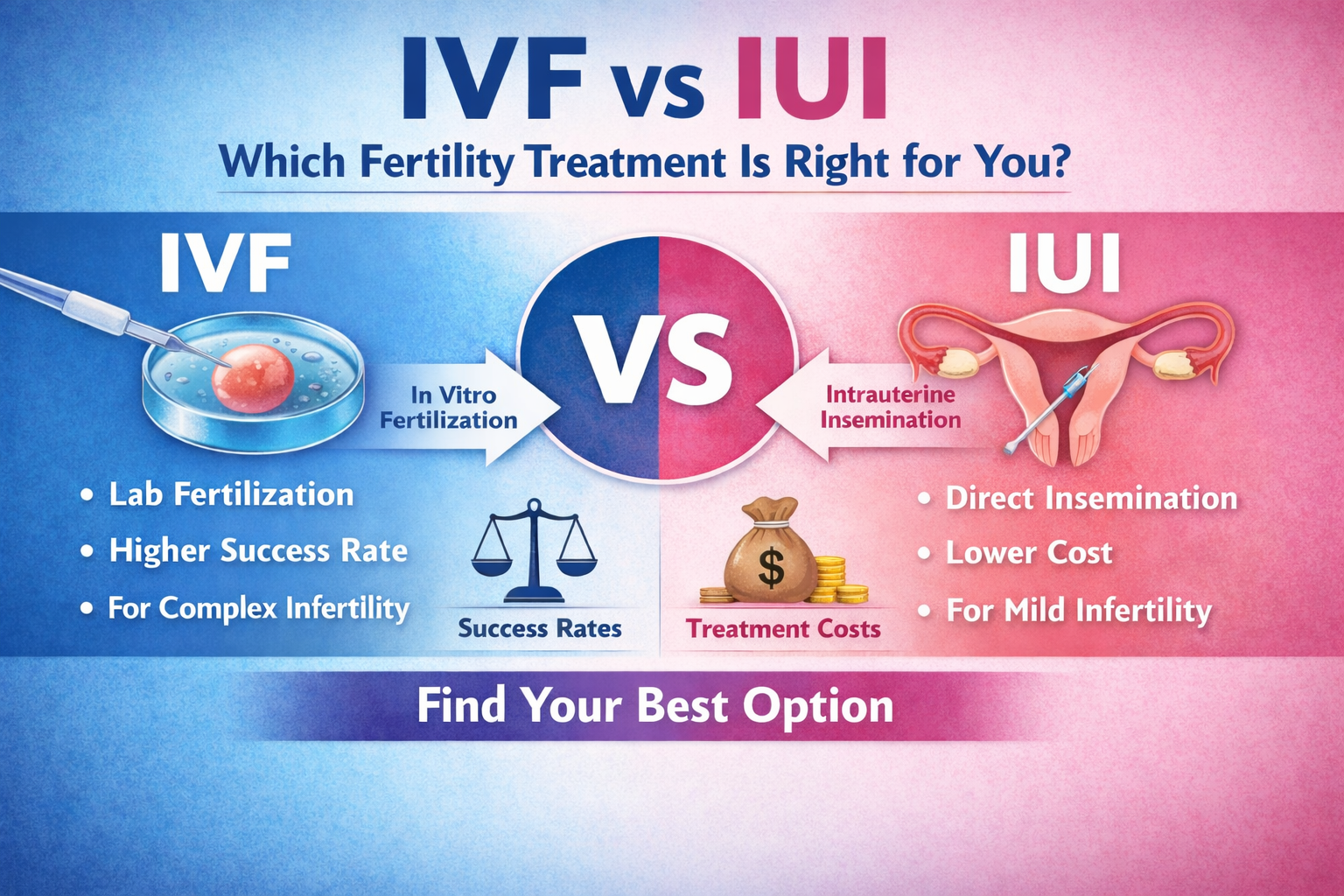 IVF vs IUI – Which Fertility Treatment Is Right for You